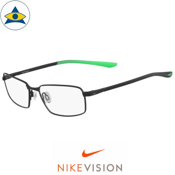 Nike 6072 005 Black-Green s54-15 $268 Tampines Optical Admiralty Optical 2