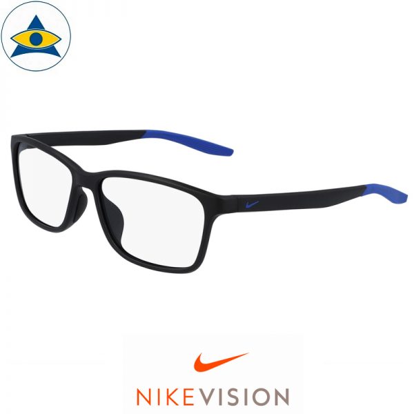 Nike 7118 008 Matte Black:Blue s5514 $198 Tampines Optical Admiralty Optical 1