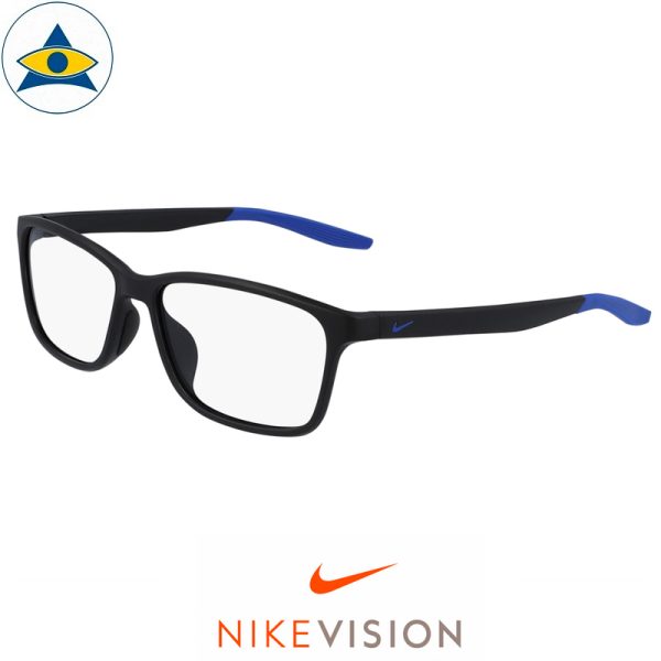 Nike 7118 008 Matte Black:Blue s5514 $198 Tampines Optical Admiralty Optical 1