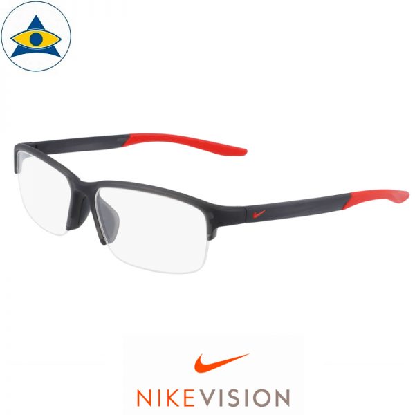 Nike 7136 065 Matte Anthracite:Red s57-15 $178 Tampines Optical Admiralty Optical 2