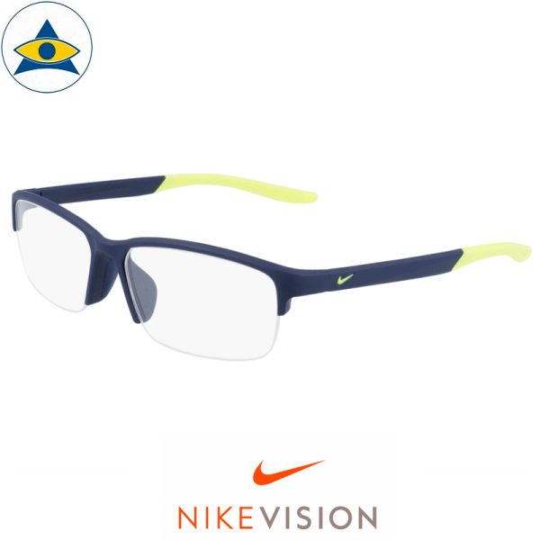 Nike 7136 402 Matte Navy:Volt s57-15 $178 Tampines Optical Admiralty Optical 2