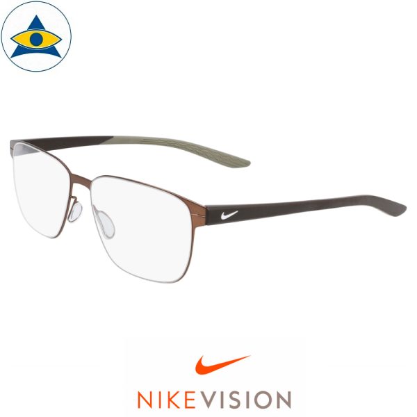 Nike 8133 216 Walnut-Baroque Brown s57-15 $168 Tampines Optical Admiralty Optical 1