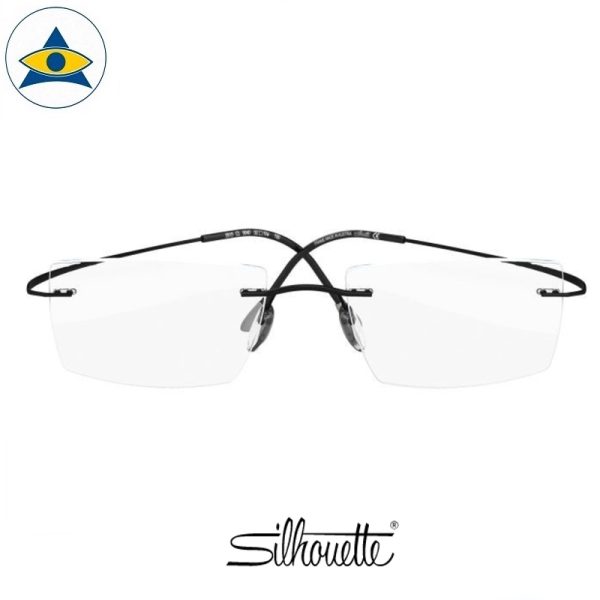 Silhouette eyewear 5515 Rimless 9041 Black s5219 $448 1