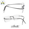 Silhouette eyewear 5515 Rimless 9041 Black s5219 $448 2