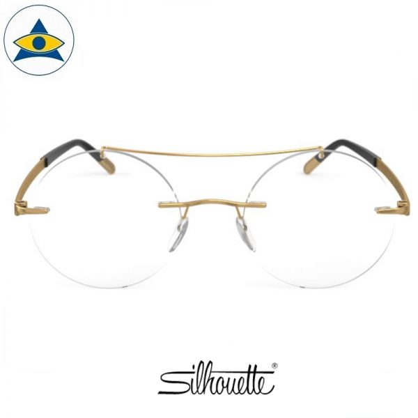 Silhouette eyewear 5528 Prestige Rimless 7521 Gold-Black s4820 $838 1