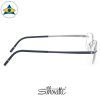 Silhouette eyewear 5529 Momentum Rimless 4511 Silver-Pacific Blue s5219 $518 3