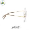 Silhouette eyewear 5538 TMA Rimless 7521 Gold Crystal s5417 $648 3