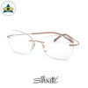 Silhouette eyewear 5541 TMA Icon Rimless 3532 Rose Gold s5317 $468 2