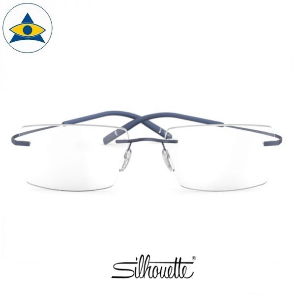 Silhouette eyewear 5541 TMA Icon Rimless 4542 Cosmic Blue s5219 $468 1