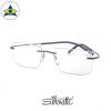 Silhouette eyewear 5541 TMA Icon Rimless 4542 Cosmic Blue s5219 $468 2