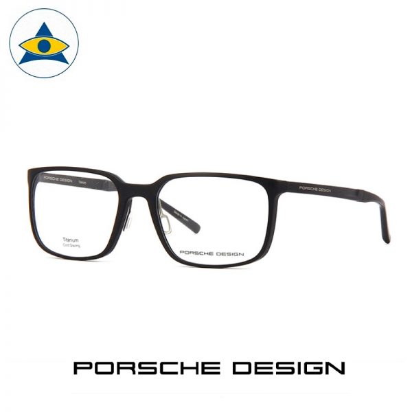 Porsche P 8338 A Black s5518 $598 1 eyewear frame tampines admiralty optical