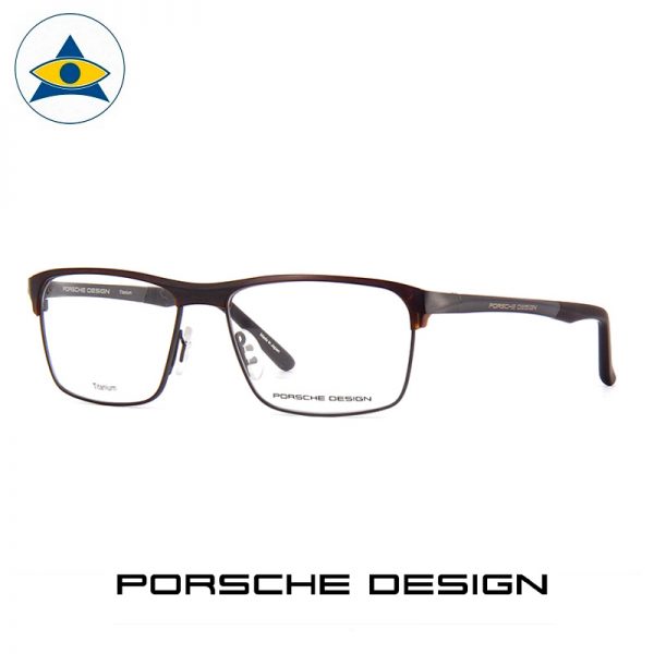 Porsche P 8343 A Black-Grey s57-16 $688 1 eyewear frame tampines admiralty optical