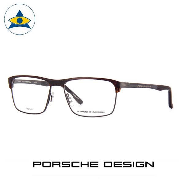 Porsche P 8343 A Black-Grey s57-16 $688 1 eyewear frame tampines admiralty optical