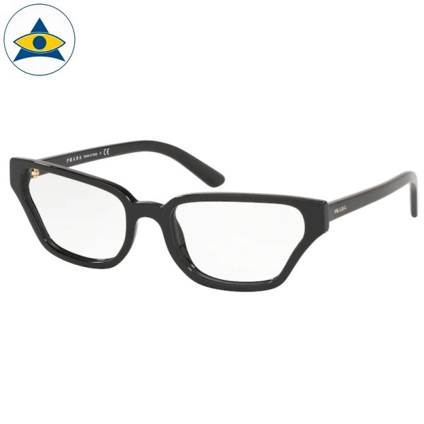 Prada Eyewear VPR 04XVF 1AB Black s5416 398 Tampines Optical Admiralty Optical 1