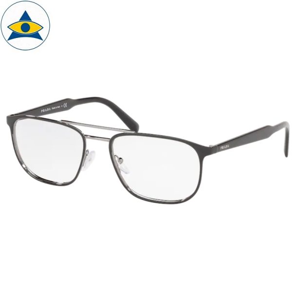 Prada Eyewear VPR 54X YDC Black-Gun s5418 398 Tampines Optical Admiralty Optical 1