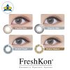 Freshkon Naho 1 Day Modern Chic Glamour Glitz crystal halo dreamy ombre walnut fossil Cosmetic color lens tampines admiralty optical