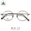 Maji Masatomo Plus M PMJ 056 C2 Brown Rose Gold s51-20 $218 2 eyewear frame tampines admiralty optical