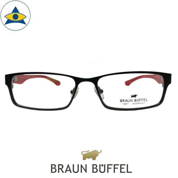 braun buffel 28109 c709 black red s57-17 $228 2 Tampines Optical Admiralty Optical