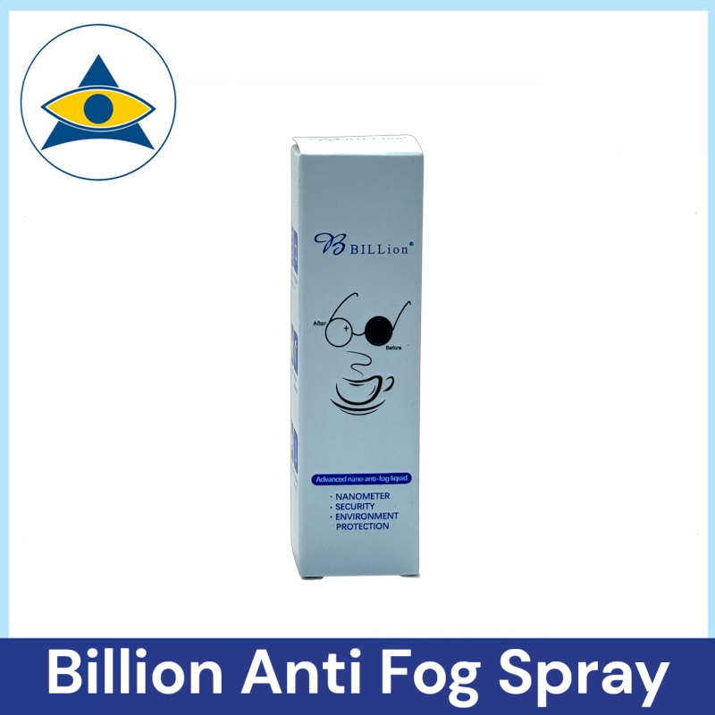 Billion Anti Fog Spray 20ML | Spectacles Lens Anti Fog Solution | Glasses, Goggles, Helmet Visor